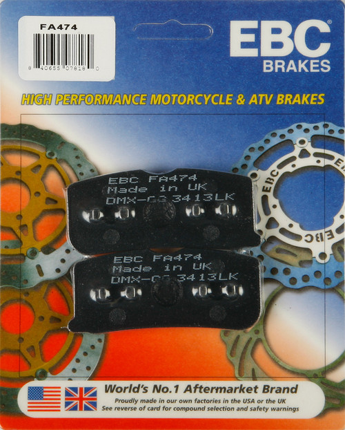 EBC Standard Brake Pads, 15-474
