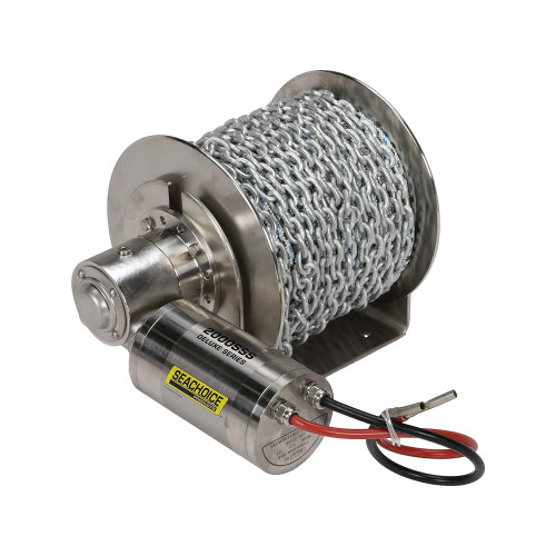 Seachoice New 2000 SSS Deluxe Series Drum Anchor Winch, 50-53727