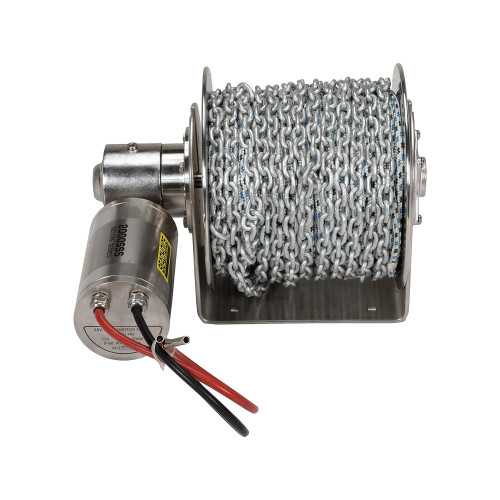 Seachoice New 2000 SSS Deluxe Series Drum Anchor Winch, 50-53727