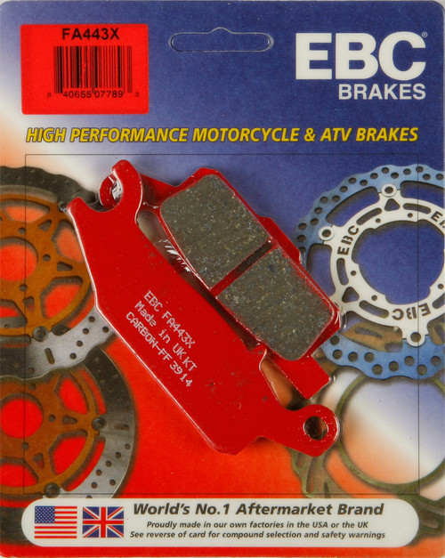 EBC Standard Brake Pads, 15-443X