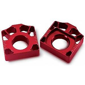PRO CIRCUIT Axle Blocks - Crf250r/X Crf450r/X - Red, HAB00