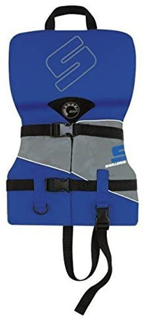 Sea-Doo New Infant Baby Youth Life Vest PFD Blue/Grey 2857440480