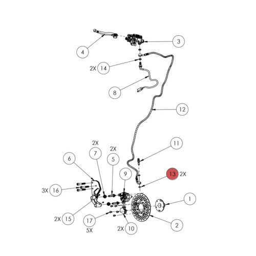 Widescape OEM Washer M8, TBX-01W010