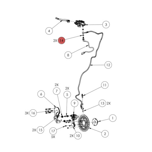 Widescape OEM Washer M10, TBX-01W011