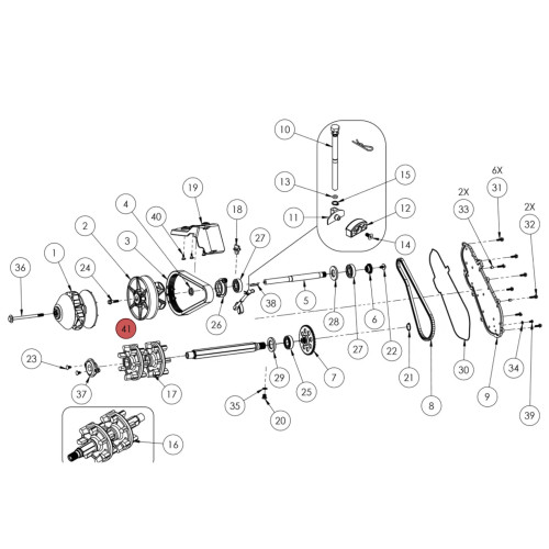 Widescape OEM Cam Shoe, SF25-0005P3-002-01