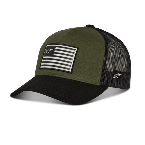 ALPINESTARS Flag Snapback Hat, 482-71057