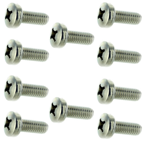 Sea-Doo OEM Phillips Pan Head Screw (M6 x 16) 10 Pack, 208661660