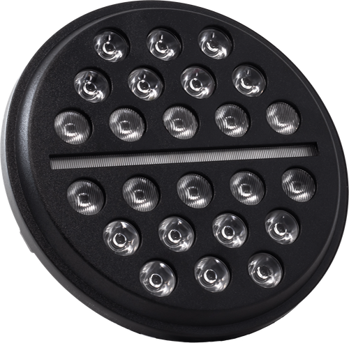 LETRIC LIGHTING CO 7" LED Headlight, 850-09910