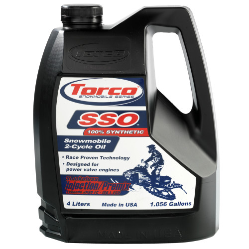 TORCO SSO 100% Synthetic Smokeless Snowmobile 2-Cycle Oil, 88-6244