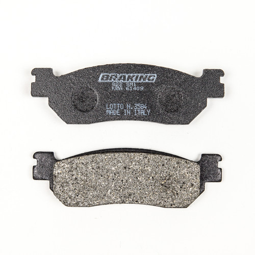 BRAKING Semi-Metallic Brake Pads, 31-822S BRAKING Semi-Metallic Brake Pads, 31-822S