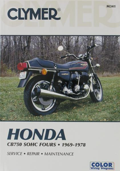 CLYMER Manual - Honda Cb750 Sohc, M341