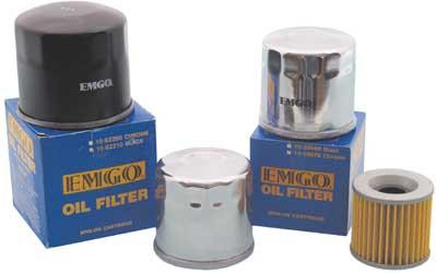EMGO Oil Filter - Chrome, 10-82400