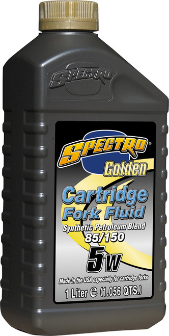 SPECTRO Golden Cartridge Fork Fluid Semi Syn Oil, 582-00066
