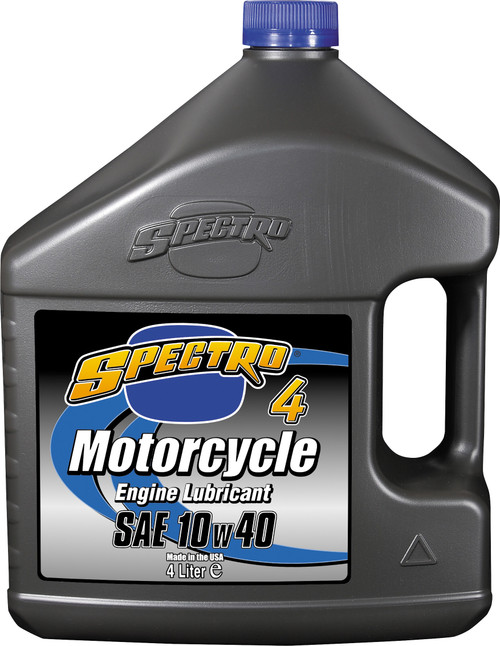 SPECTRO Premium Motorcycle Petroleum 4T Oil, 582-01012