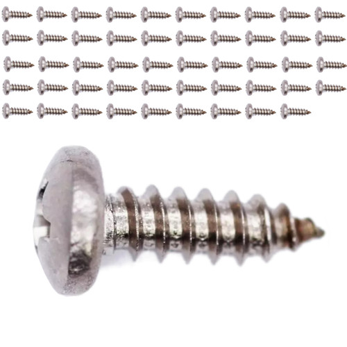 Sea-Doo OEM, Phillips Tapping Screw M4.2x13, Pack of 50, 209641360