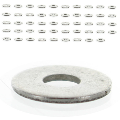 Sea-Doo New OEM Flat Washer 4 mm, Pack of 50, 217042600, 234042600