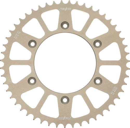 SUNSTAR Works Triplestar Rear Aluminum Sprocket, 5-354751