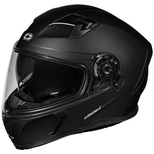Castle X New Large CX390 Matte Black Helmet, 36-4076