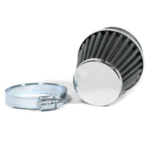 New Marshall Racing Universal Chrome Clamp On Air Filter 48mm, 11060-1655