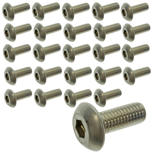 Yamaha OEM, Hex Socket Bolt, Pack of 25, 90111-08833-00