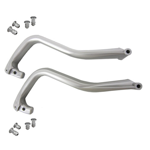 Ski-Doo Handle Loop Toe-Flex Pilot Plastic FULL MOON Pair AND Rivet Hardware Kit