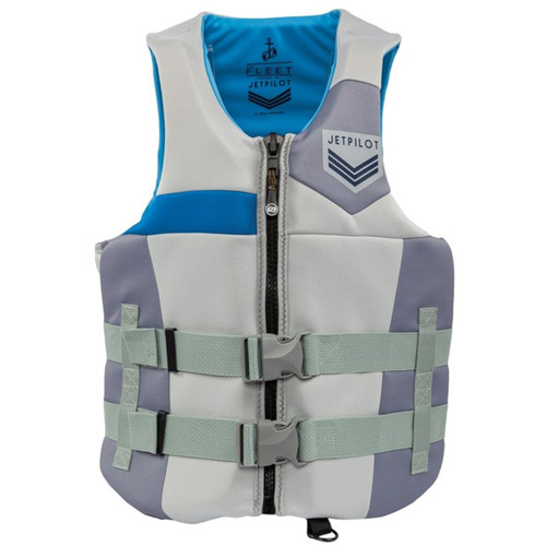 Yamaha OEM, Large/XL Jetpilot Fleet Neoprene 2-Buckle PFD, WJP-21238-SV-LX