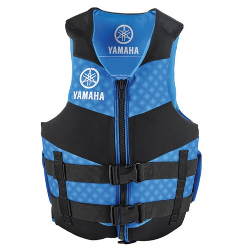 Yamaha OEM High Quality Neoprene Life Vest PFD With Side Handles MAR-23HAN-BL-SD