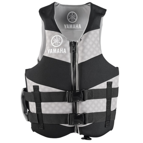 Yamaha OEM High Quality Neoprene Life Vest PFD With Side Handles MAR-23HAN-GY-LX