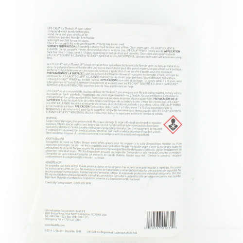 Life-Calk Sealant Tube Black
