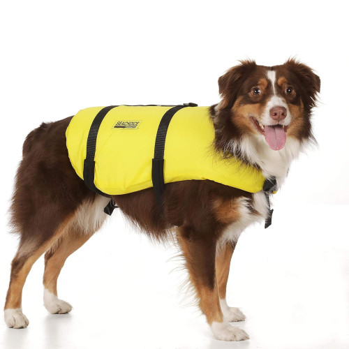 Seachoice New XS Dog Life Vest Yellow, 50-86310
