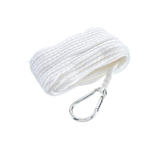 Seachoice New Anchor Poly Line 1/4"x50ft White, 50-40201
