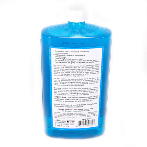 Star Brite New Sea Safe Boat Wash 32 oz. Bottle 74-89732