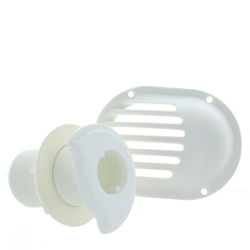 Forespar 906060 1-1/4 Scoop Strainer Marine Grade High Strength Marelon Sailboat