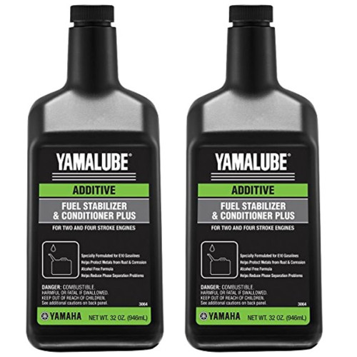 Yamaha OEM Yamalube Fuel Stabilizer & Conditioner Plus, 2-Pack, ACC-FSTAB-PL-32