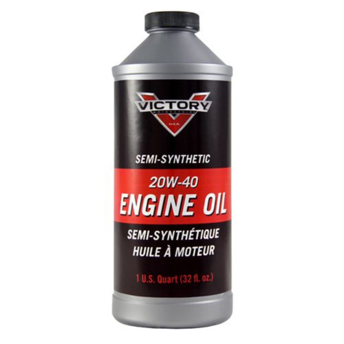 Victory Motorcycle Factory OEM 20W40 Engine Oil CASE of  32oz Quarts 2877474