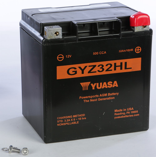 YUASA GYZ Series AGM Battery, 49-1938
