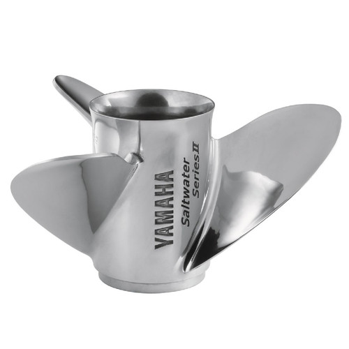 Yamaha New OEM Stainless Steel Saltwater Series 20" Pitch Prop, 6CE-45932-00-00