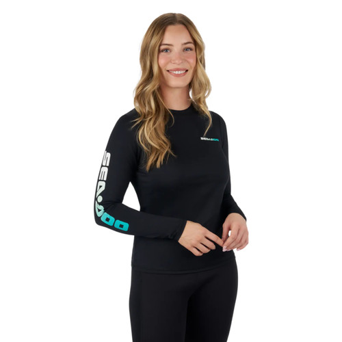 Sea-Doo OEM, Women's Large Long Sleeve Rashguard, 2880580990