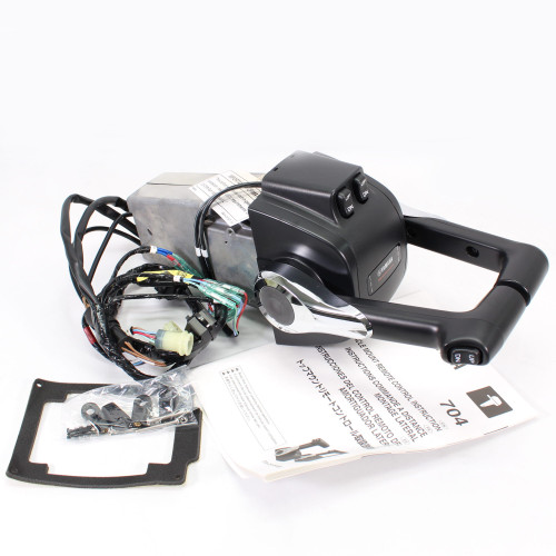 Yamaha OEM Control Binn Twin (Chrome), 704-48207-R1-00