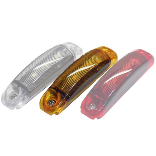 Tecniq OEM 3.5"x.75" Surface mount P2/PC rated Amber sidemarker Hardwired, S18-AA00-1