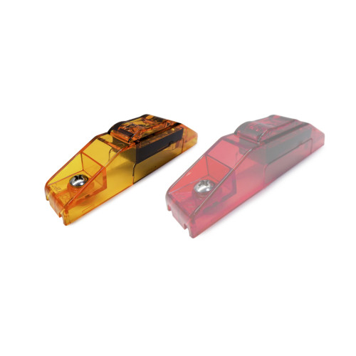 Tecniq OEM S36 Amber PC Sidemarker Clear Lens, S36-AC20-1