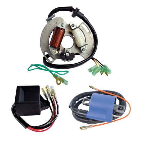 RMSTATOR New Aftermarket Yamaha Kit High Output Stator + High Performance CDI Box + External Ignition Coil, RM22410