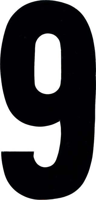 DIRT DIGITS Extreme Digit Stick-on Numbers, 09-6289