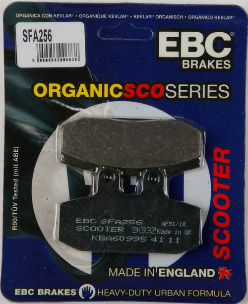 EBC Organic Brake Pads, 153-256