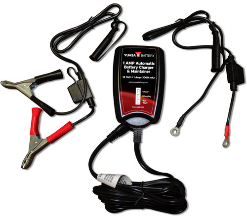 YUASA 12V/1A Battery Charger, 49-1100
