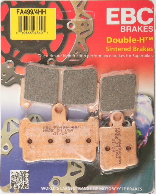 EBC Standard Brake Pads, 15-499/4H