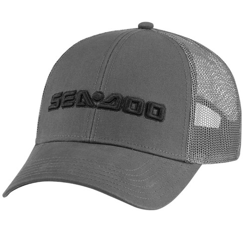 Sea-Doo New OEM, Unisex Onesize Branded Lightweight Cotton Mesh Cap, 4546870009