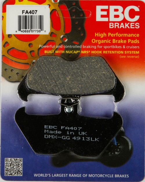 EBC Standard Brake Pads, 15-407