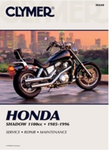 CLYMER Manual - Honda Vt1100 Shadow, M440