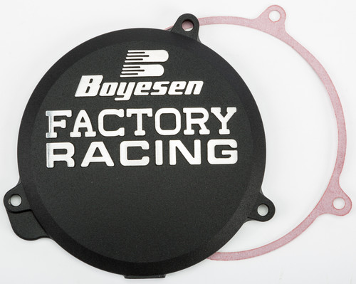 BOYESEN FACTORY RACING IGNITION COVER YAMAHA PW50 BLACK, 59-7430PB